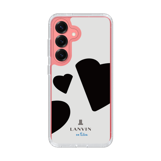 スリムプロテクションケース［ LANVIN en Bleu Hearts Black - ランバン ハート ブラック ］