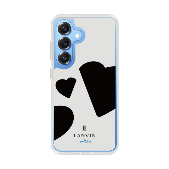 スリムプロテクションケース［ LANVIN en Bleu Hearts Black - ランバン ハート ブラック ］