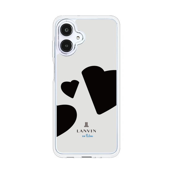 スリムプロテクションケース［ LANVIN en Bleu Hearts Black - ランバン ハート ブラック ］
