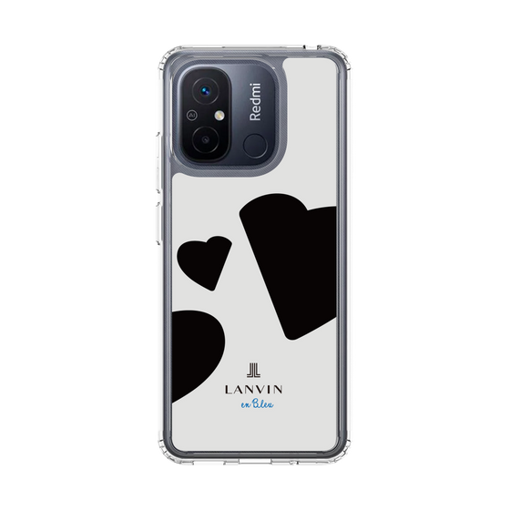 スリムプロテクションケース［ LANVIN en Bleu Hearts Black - ランバン ハート ブラック ］