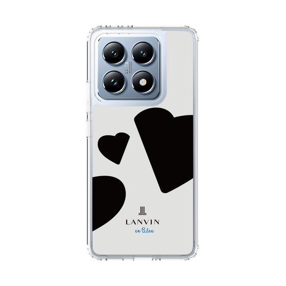 スリムプロテクションケース［ LANVIN en Bleu Hearts Black - ランバン ハート ブラック ］