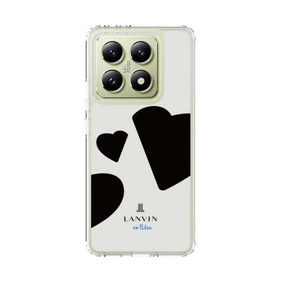 スリムプロテクションケース［ LANVIN en Bleu Hearts Black - ランバン ハート ブラック ］