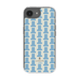 スリムプロテクションケース［ LANVIN en Bleu Monogram Blue - ランバン ブルーモノグラム ］