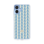 スリムプロテクションケース［ LANVIN en Bleu Monogram Blue - ランバン ブルーモノグラム ］