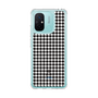スリムプロテクションケース［ Houndstooth Pattern Black with LANVIN en Bleu logo- ランバン 千鳥格子柄 ブラック ］