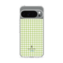 スリムプロテクションケース［ Houndstooth Pattern Green with LANVIN en Bleu logo- ランバン 千鳥格子柄 グリーン ］