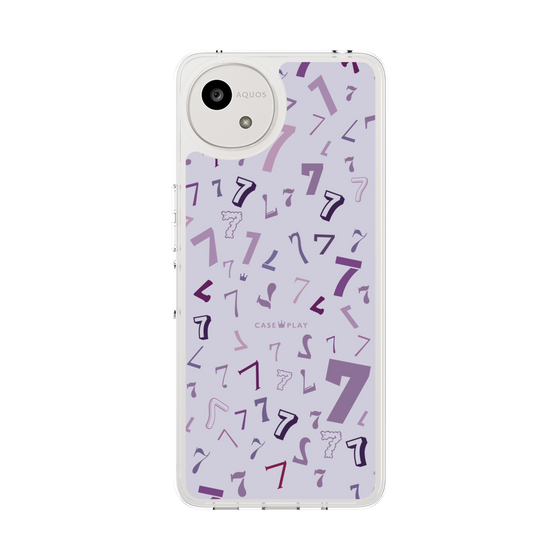 スリムプロテクションケース［ Puple 7 - パープル・セブン ］