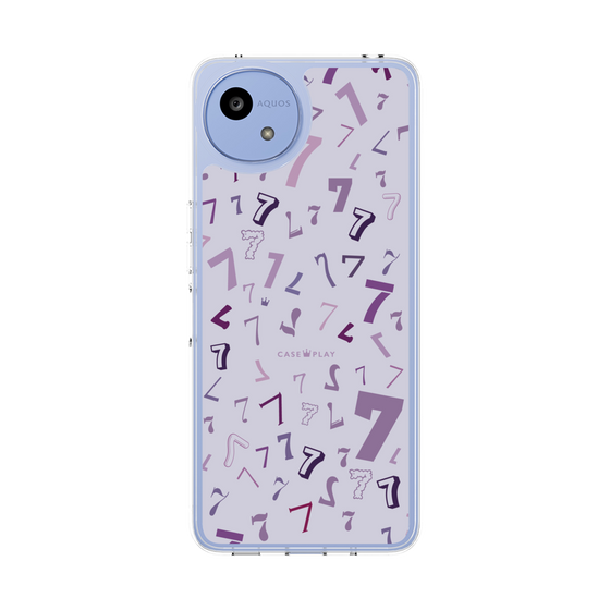 スリムプロテクションケース［ Puple 7 - パープル・セブン ］