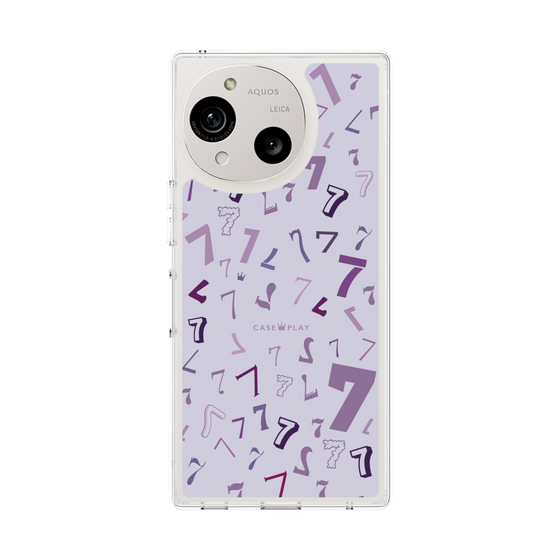 スリムプロテクションケース［ Puple 7 - パープル・セブン ］