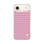 スリムプロテクションケース［ Checkered Pink - ギンガムチェック ピンク ］
