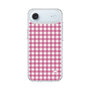 スリムプロテクションケース［ Checkered Pink - ギンガムチェック ピンク ］