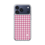 スリムプロテクションケース［ Checkered Pink - ギンガムチェック ピンク ］