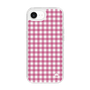 スリムプロテクションケース［ Checkered Pink - ギンガムチェック ピンク ］