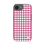 スリムプロテクションケース［ Checkered Pink - ギンガムチェック ピンク ］