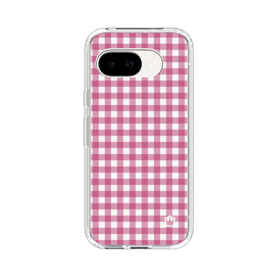スリムプロテクションケース［ Checkered Pink - ギンガムチェック ピンク ］