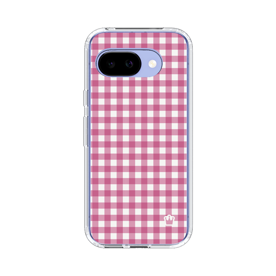 スリムプロテクションケース［ Checkered Pink - ギンガムチェック ピンク ］