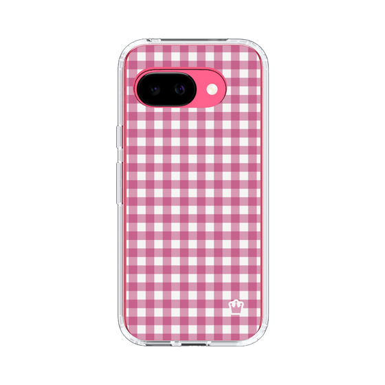 スリムプロテクションケース［ Checkered Pink - ギンガムチェック ピンク ］