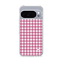 スリムプロテクションケース［ Checkered Pink - ギンガムチェック ピンク ］