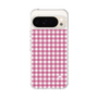 スリムプロテクションケース［ Checkered Pink - ギンガムチェック ピンク ］