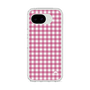 スリムプロテクションケース［ Checkered Pink - ギンガムチェック ピンク ］