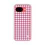 スリムプロテクションケース［ Checkered Pink - ギンガムチェック ピンク ］