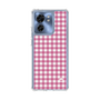 スリムプロテクションケース［ Checkered Pink - ギンガムチェック ピンク ］