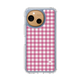 スリムプロテクションケース［ Checkered Pink - ギンガムチェック ピンク ］