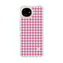 スリムプロテクションケース［ Checkered Pink - ギンガムチェック ピンク ］