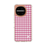 スリムプロテクションケース［ Checkered Pink - ギンガムチェック ピンク ］