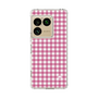 スリムプロテクションケース［ Checkered Pink - ギンガムチェック ピンク ］