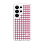 スリムプロテクションケース［ Checkered Pink - ギンガムチェック ピンク ］