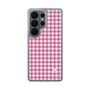 スリムプロテクションケース［ Checkered Pink - ギンガムチェック ピンク ］
