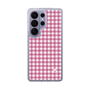 スリムプロテクションケース［ Checkered Pink - ギンガムチェック ピンク ］
