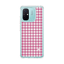 スリムプロテクションケース［ Checkered Pink - ギンガムチェック ピンク ］