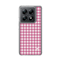 スリムプロテクションケース［ Checkered Pink - ギンガムチェック ピンク ］
