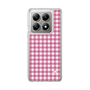 スリムプロテクションケース［ Checkered Pink - ギンガムチェック ピンク ］