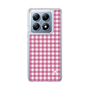 スリムプロテクションケース［ Checkered Pink - ギンガムチェック ピンク ］