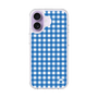 スリムプロテクションケース［ Checkered Blue - ギンガムチェック ブルー ］