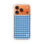 スリムプロテクションケース［ Checkered Blue - ギンガムチェック ブルー ］