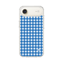 スリムプロテクションケース［ Checkered Blue - ギンガムチェック ブルー ］
