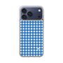 スリムプロテクションケース［ Checkered Blue - ギンガムチェック ブルー ］
