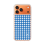 スリムプロテクションケース［ Checkered Blue - ギンガムチェック ブルー ］