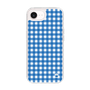 スリムプロテクションケース［ Checkered Blue - ギンガムチェック ブルー ］