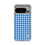 スリムプロテクションケース［ Checkered Blue - ギンガムチェック ブルー ］