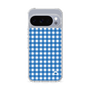スリムプロテクションケース［ Checkered Blue - ギンガムチェック ブルー ］