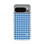 スリムプロテクションケース［ Checkered Blue - ギンガムチェック ブルー ］