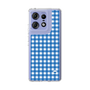 スリムプロテクションケース［ Checkered Blue - ギンガムチェック ブルー ］
