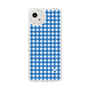 スリムプロテクションケース［ Checkered Blue - ギンガムチェック ブルー ］
