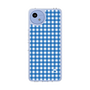 スリムプロテクションケース［ Checkered Blue - ギンガムチェック ブルー ］