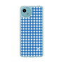 スリムプロテクションケース［ Checkered Blue - ギンガムチェック ブルー ］